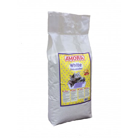 Bentonitinis kraikas Amora BABY POWDER White 8 litrai